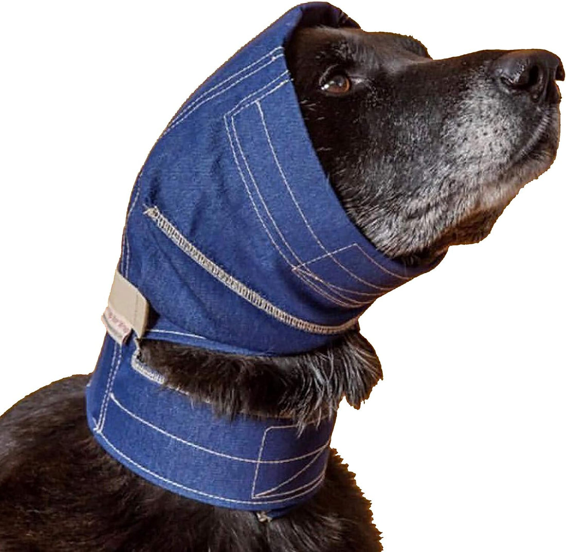 No Flap Ear Wrap (Red Pinpoint Mesh, Medium)