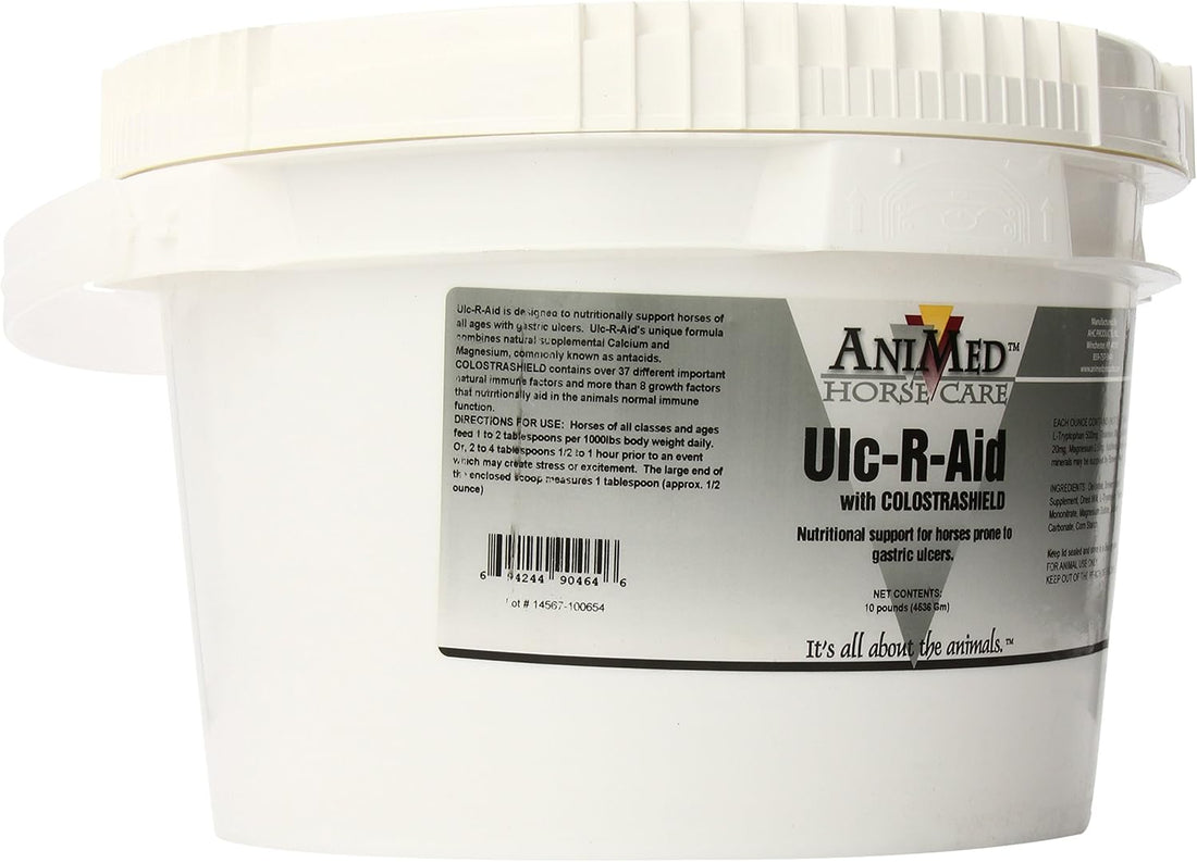 AniMed Ulc-R-Aid Nutritional Supplement for Horses, 10-Pound