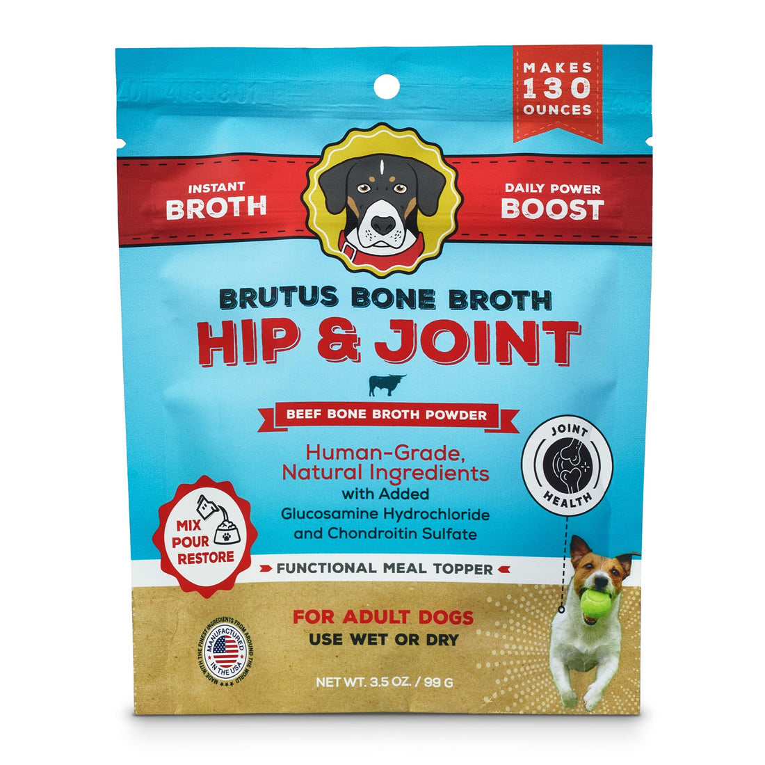 Brutus Broth Dog Food Topper