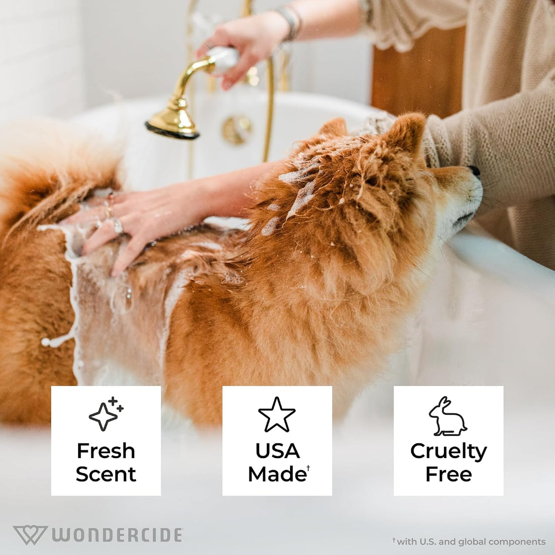 Wondercide - Flea & Tick Shampoo for Dogs and Cats