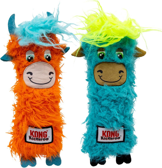 KONG Kickeroo Highland Cow Cat Toy