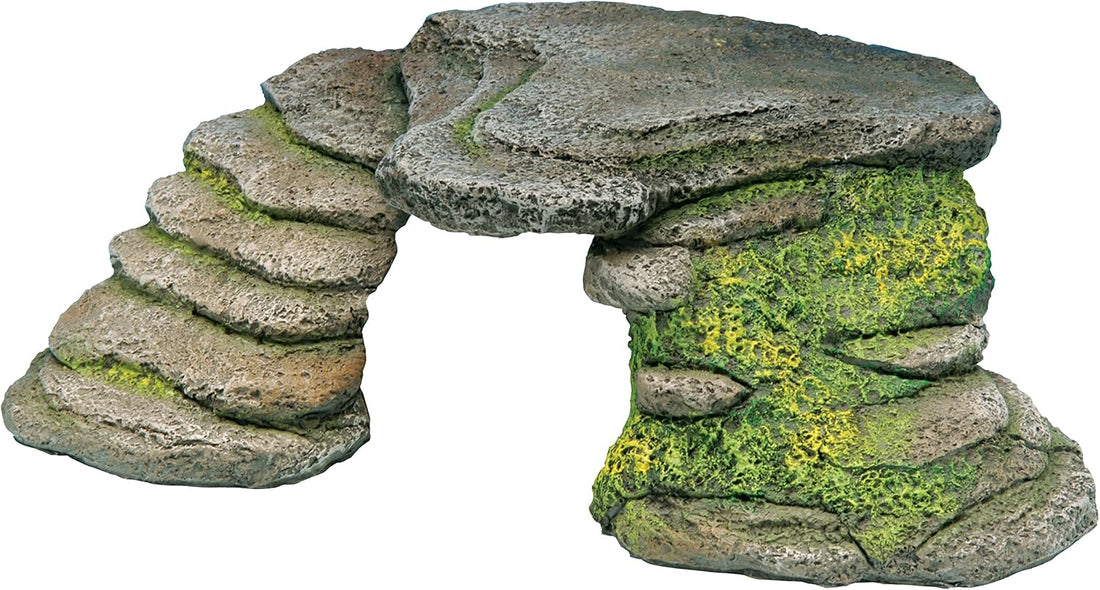 PENN-PLAX Reptology Shale Scape Step Ledge & Cave Hideout
