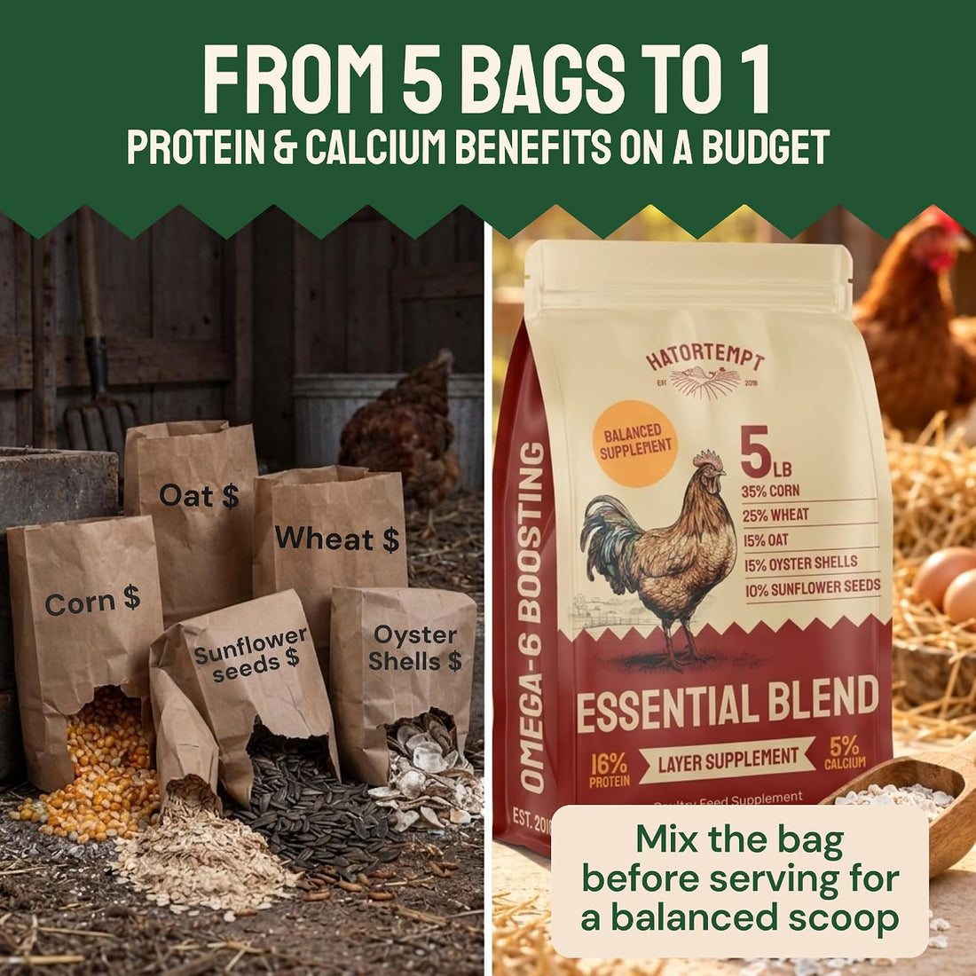 Hatortempt 5lb Essential Blend