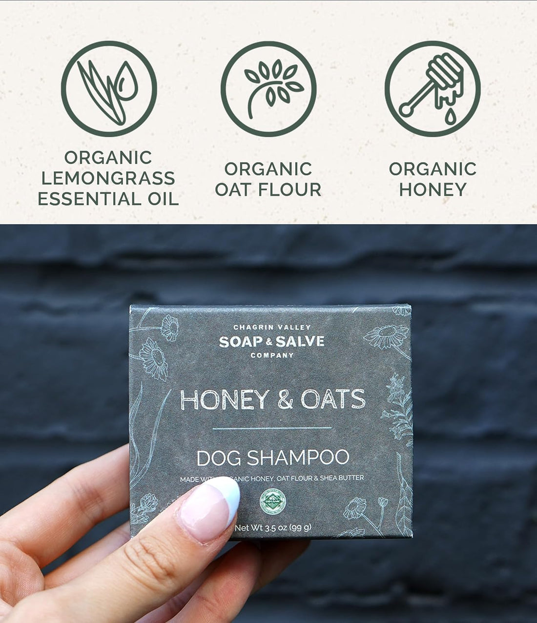 Chagrin Valley Soap & Salve Certified Organic Dog Shampoo