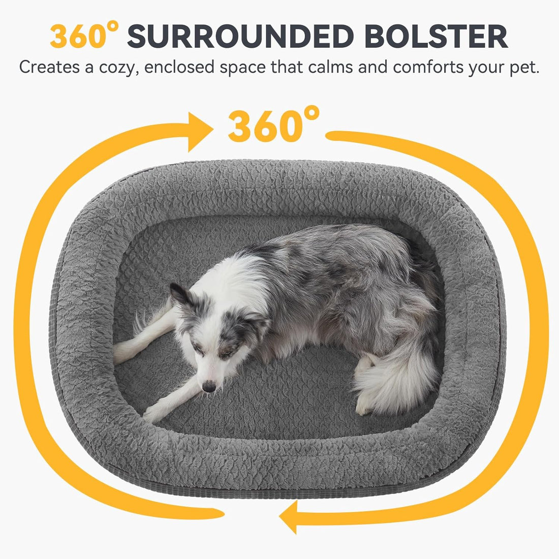JOEJOY Orthopedic Dog Beds Large Sized Dog