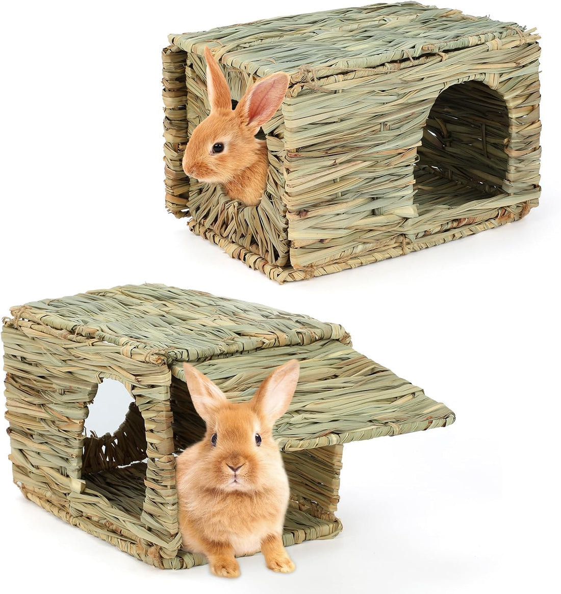 BWOGUE Extra Large Grass House for Rabbits