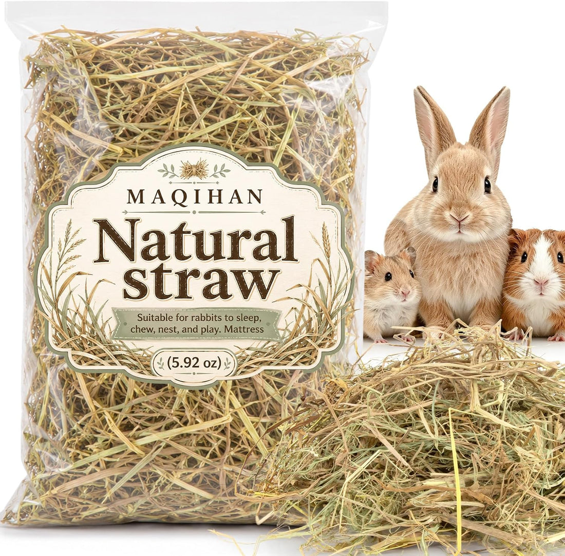 MAQIHAN 5.92 OZ Natural Straw Bedding