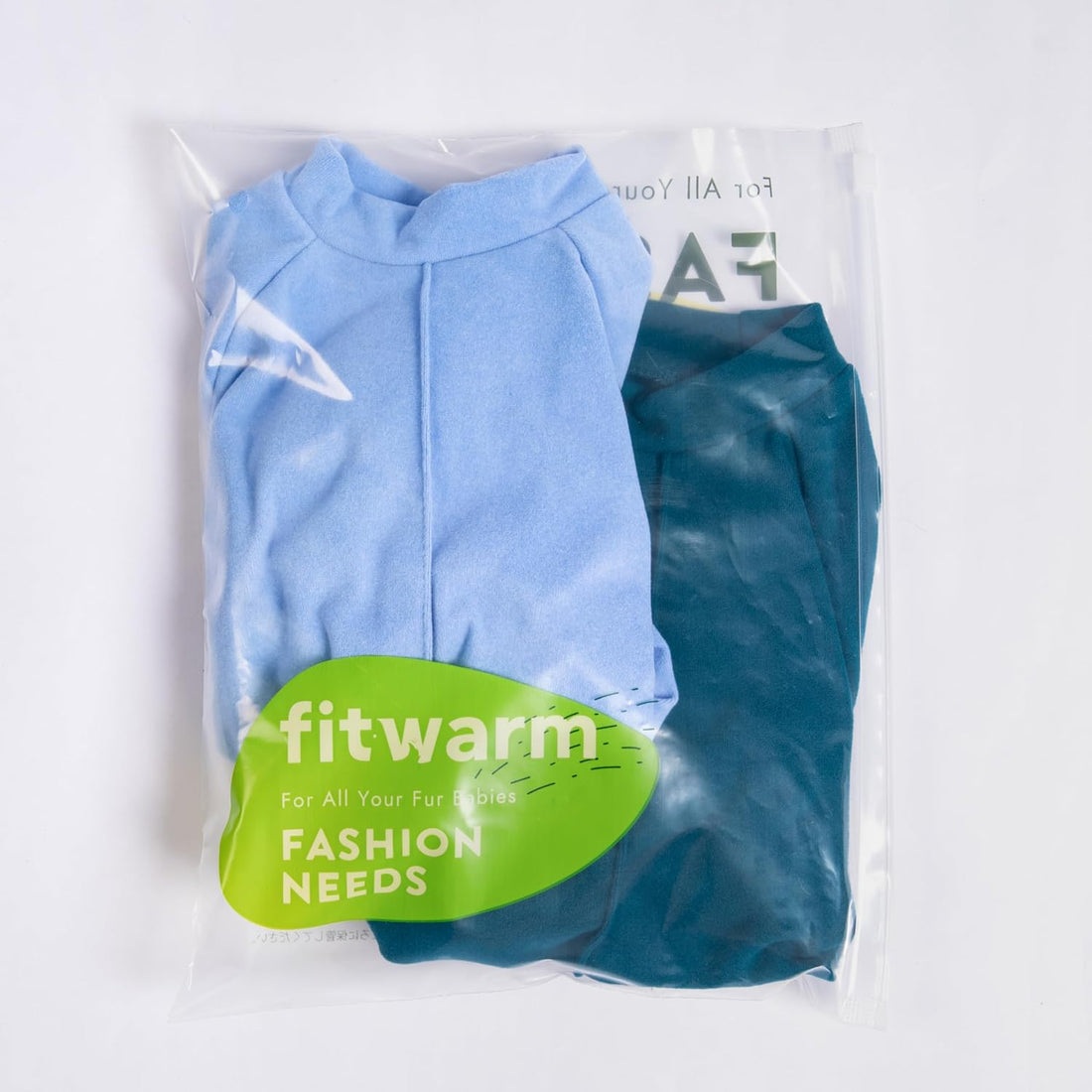 Fitwarm 2 Pack Lightweight Fleece Dog Pajamas