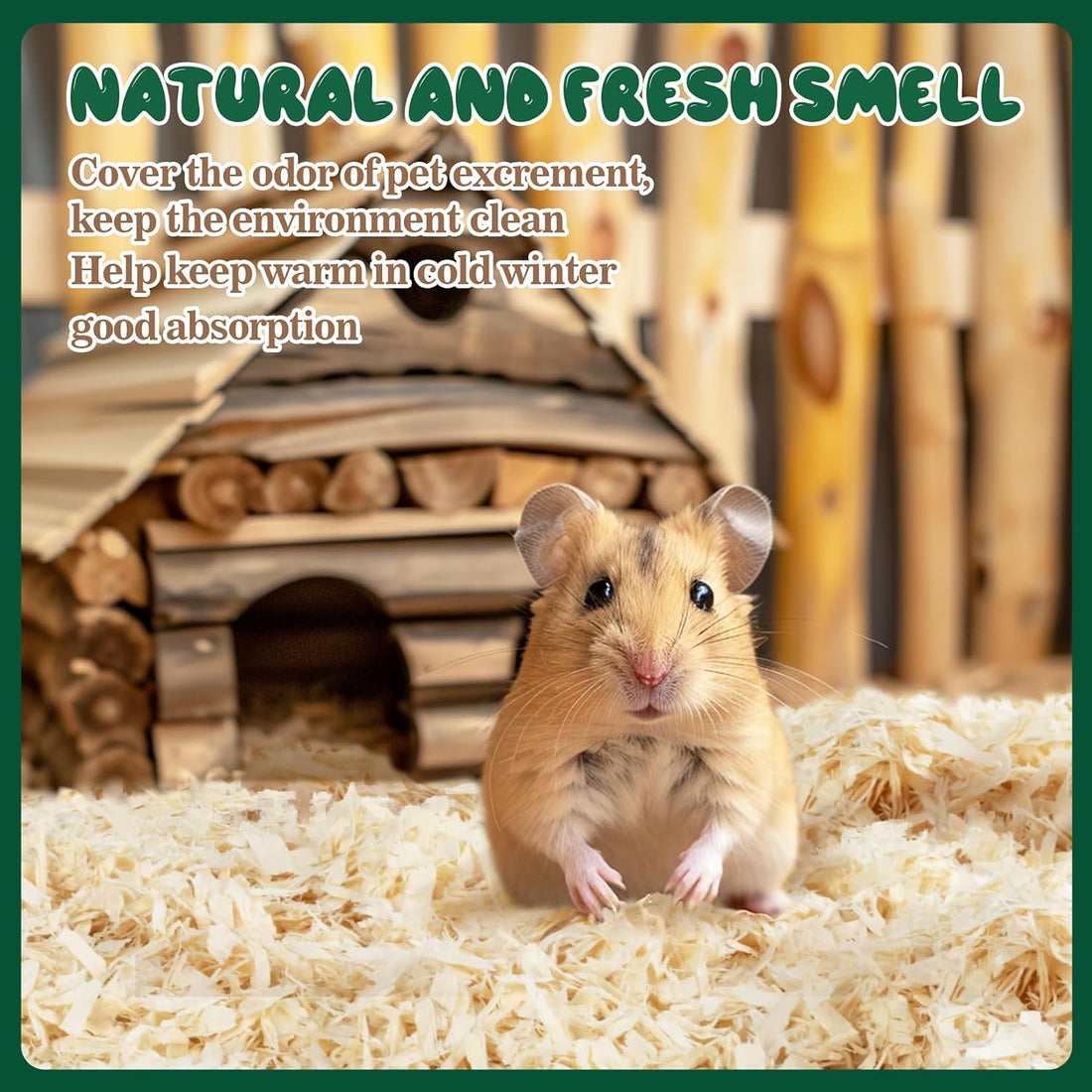 Sukh Hamster Bedding - Aspen Shavings Small Animal Pet Bedding