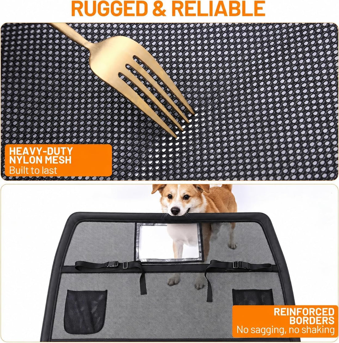 51'' Dog Car Barrier for Cars SUVs Trucks