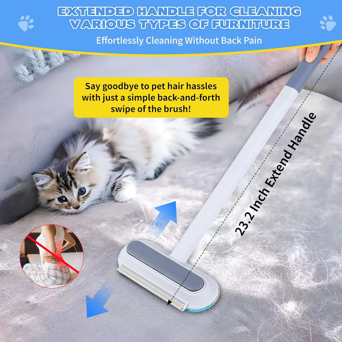 Pet Hair Remover for Furniture