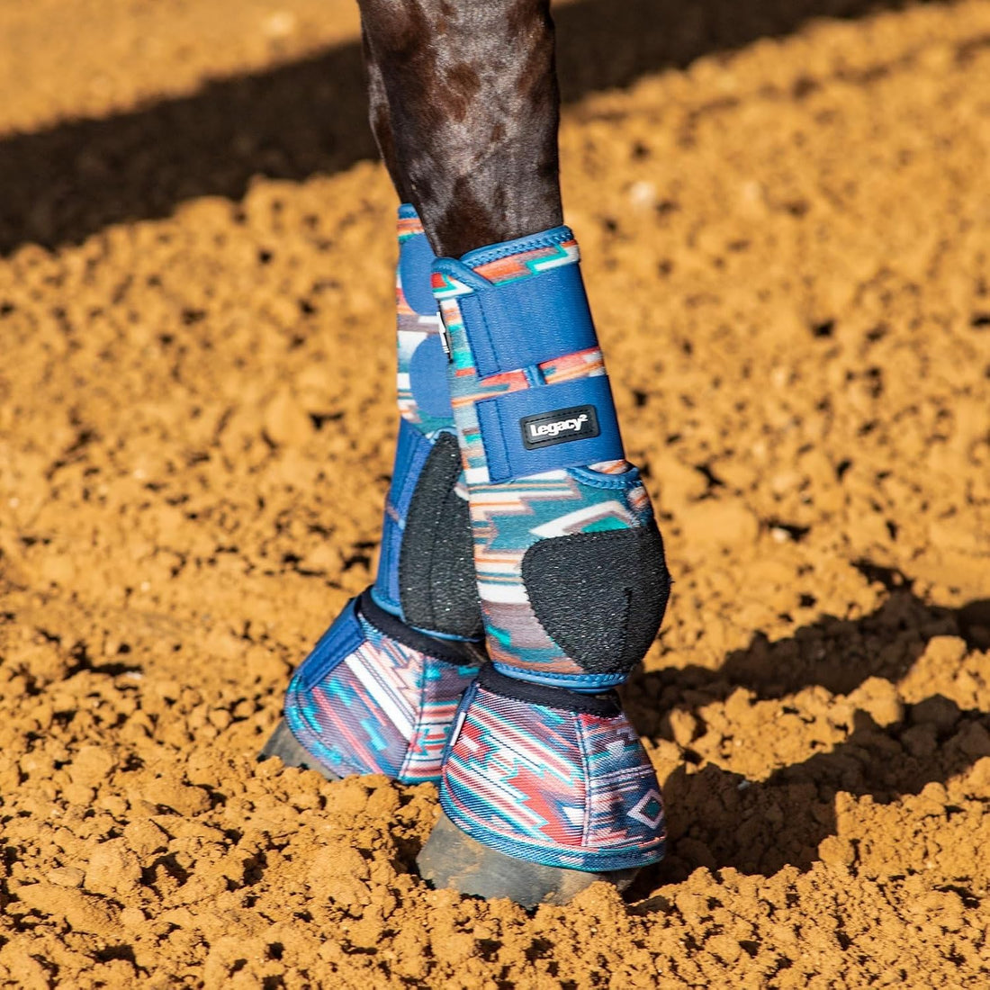 Classic Equine Legacy2 Support Boots, Front and Hind