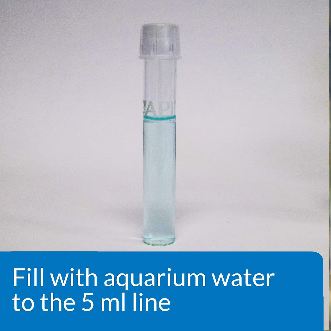 API Replacement Plastic Test Tubes with CAPS for Any Aquarium Test