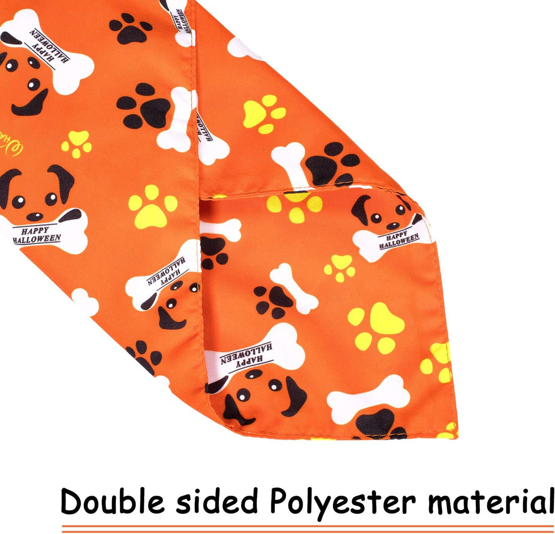 Whaline 5 Pack Halloween Dog Bandanas