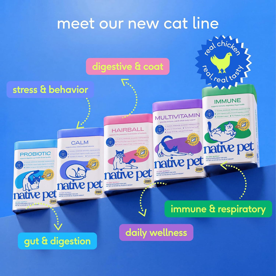 Native Pet Cat Calming Treats