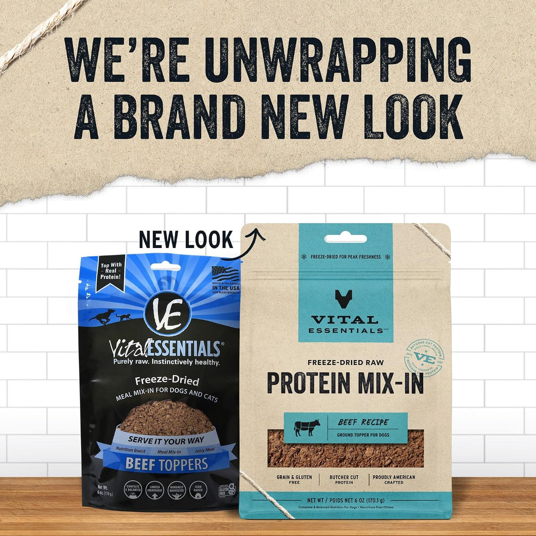 Vital Essentials Freeze Dried Dog Food Topper