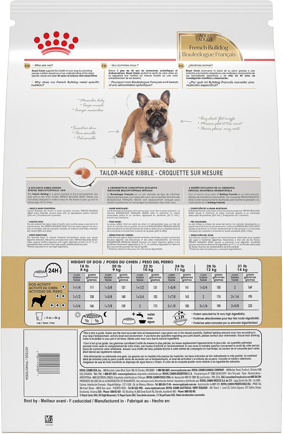 ROYAL CANIN French Bulldog Adult Dry Dog Food, 6 lb Bag