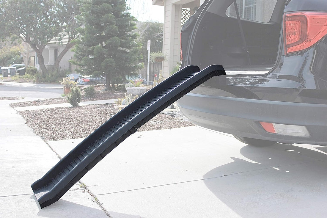 PawStep 61" Folding Pet Ramp, Portable Dog Ramp for Cars, SUVs