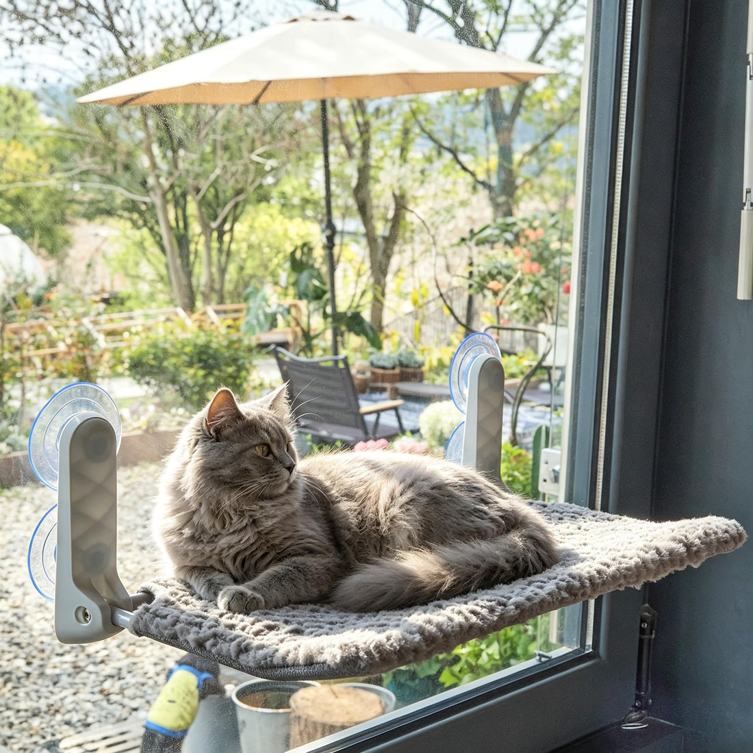 AIWIKIDE Cat Window Perch, Easy Install Bracket