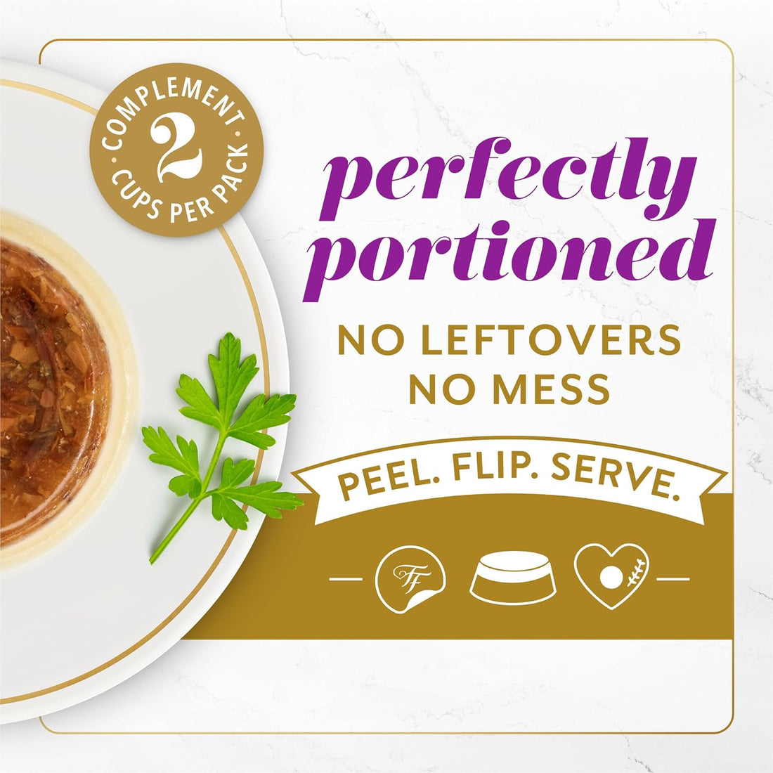 Purina Fancy Feast Layered Delights Chicken Mousse Topped with Flaked