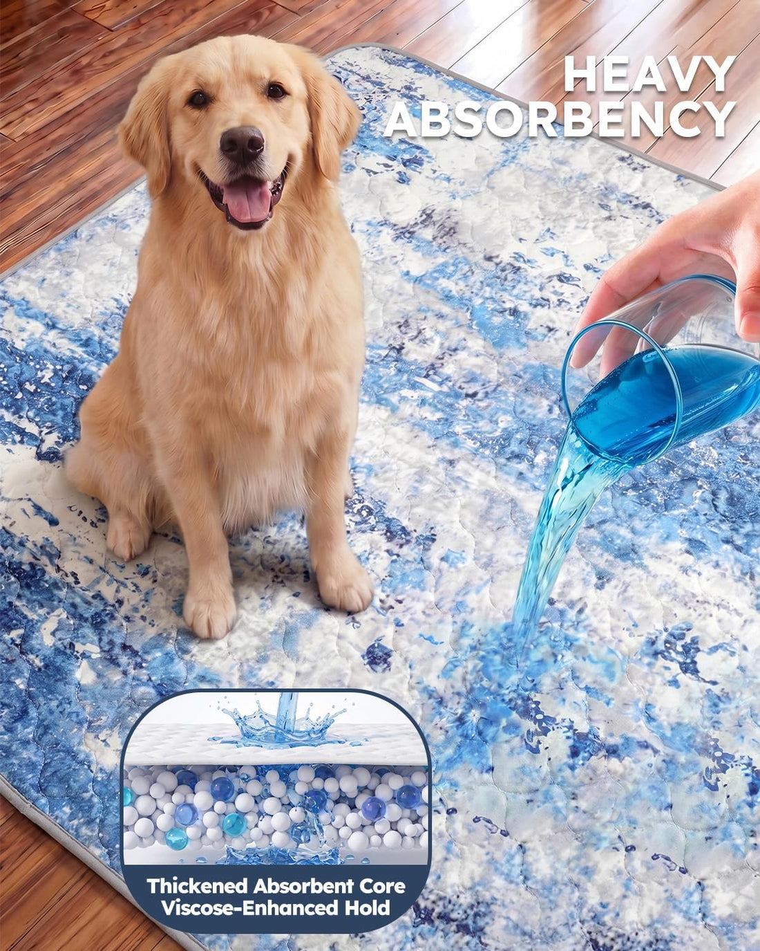 Yoofoss Washable Pee Pads for Dogs and Cats