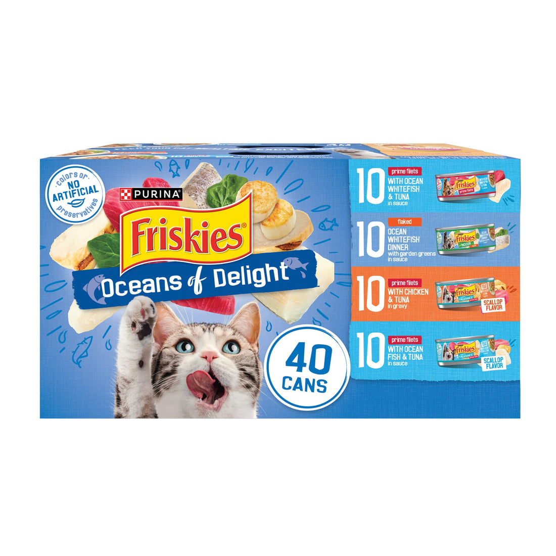 Purina Friskies Wet Cat Food Variety Pack