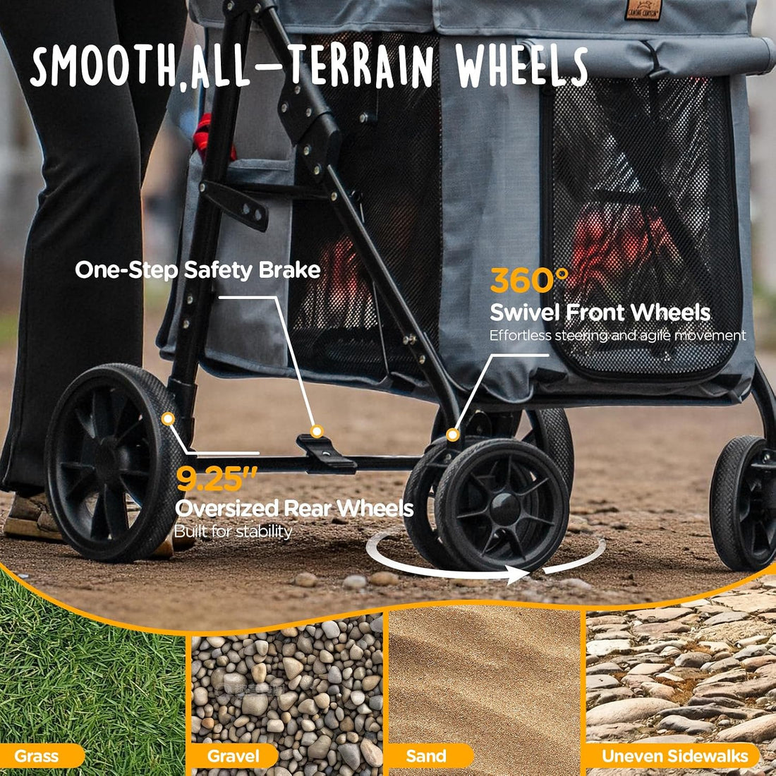 CANINE CANYON Scout Pet Stroller