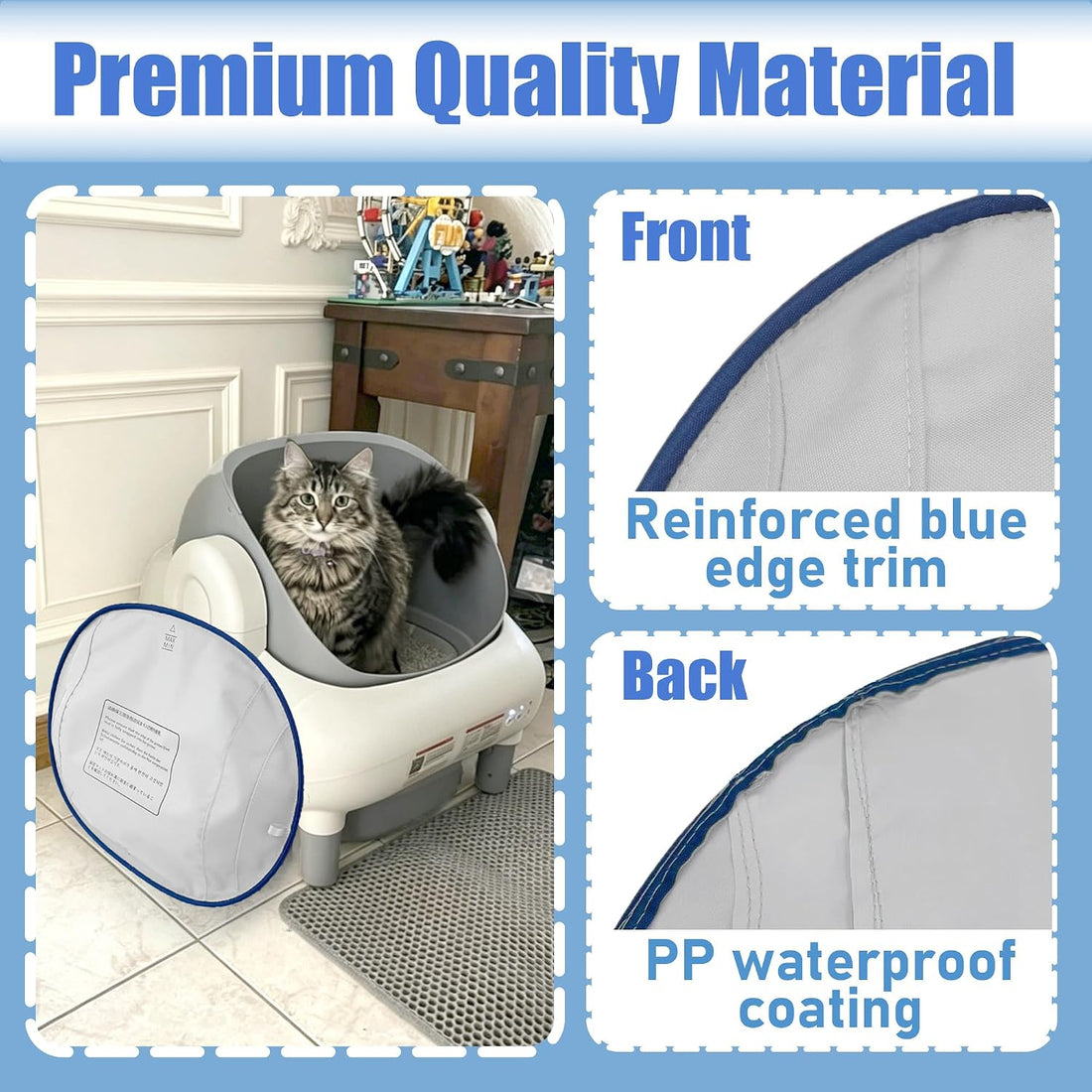 NewKe Upgraded 2 Pack Waterproof Pad for PARUUNTYS Self-Cleaning
