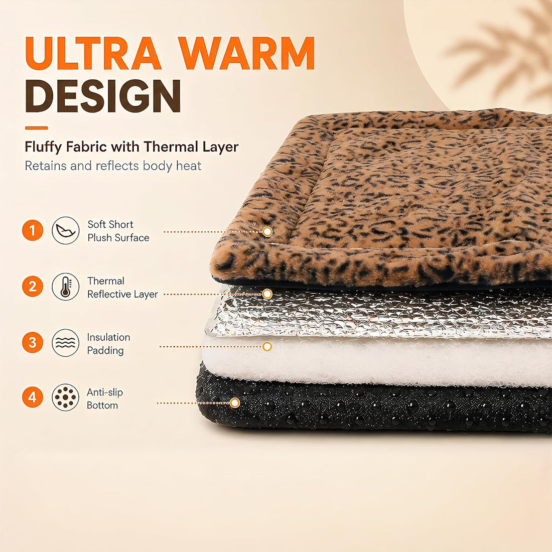 Self Warming Cat Pad for Cats and Small Dogs