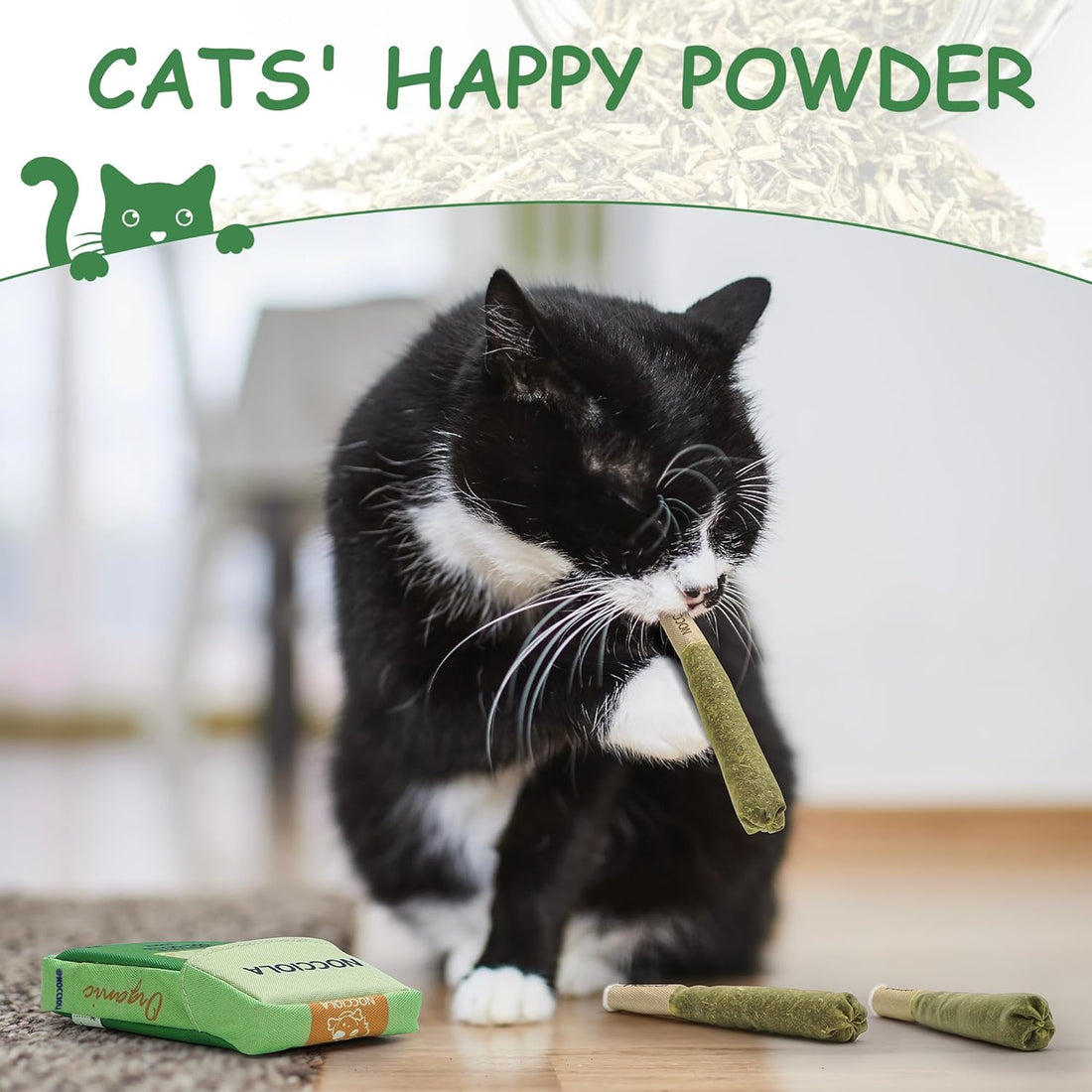 Nocciola 3 Pack Catnip Toys for Cats