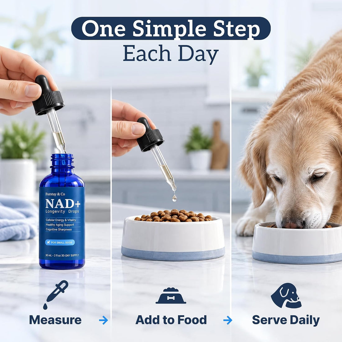 NAD+ Supplement for Senior Dogs, Large Dogs