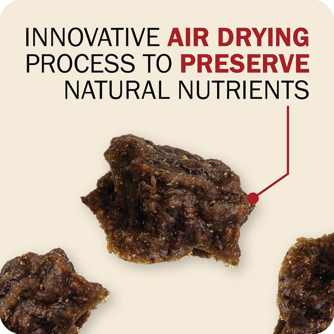 Redbarn Puppy Powerfood Air Dried Dog Food or Dry Topper, Beef & Lamb