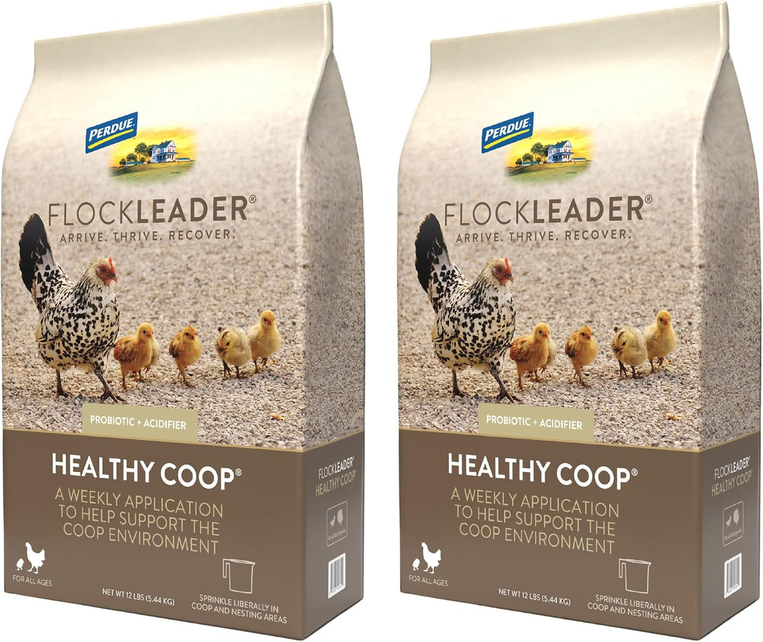FlockLeader Healthy Coop, Odor & Moisture Neutralizer for Chicken