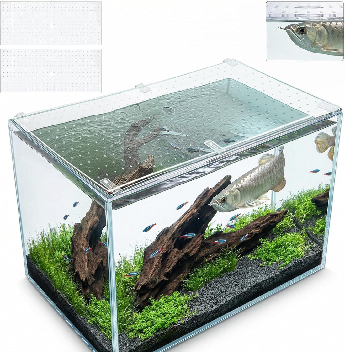 Aquarium Fish Tank Lid Cover for 10/20/29 Gallon