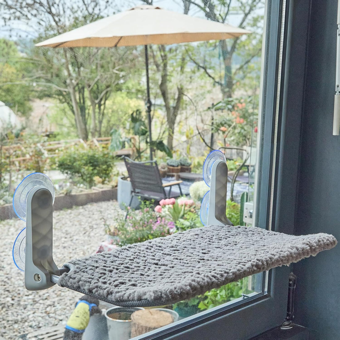 AIWIKIDE Cat Window Perch, Easy Install Bracket