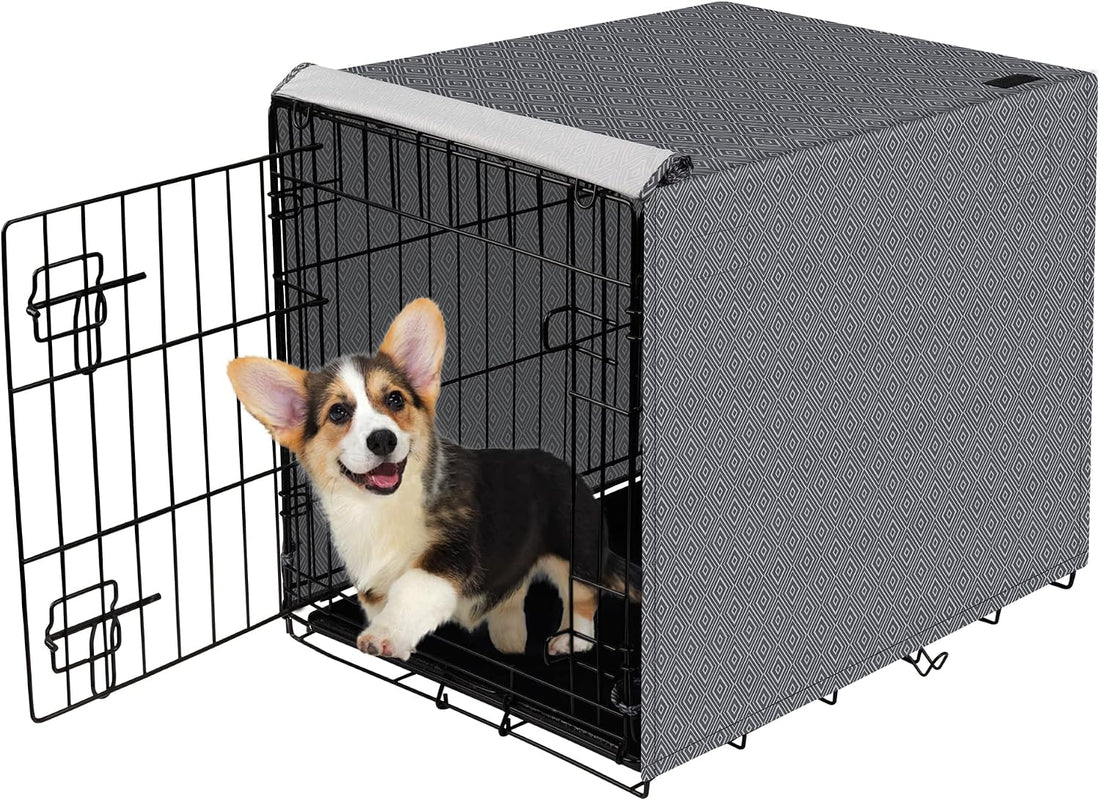 Pet Prime Dog Crate Cover for Wire Cages 30 Inch Indoor Breathable