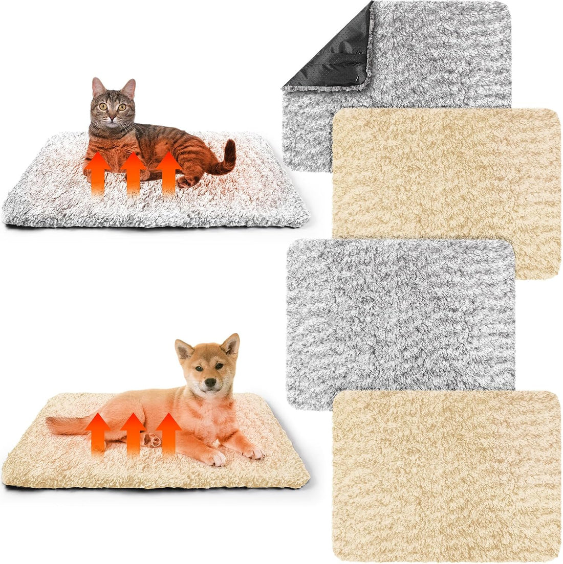 Drydiet 6 Pack Self Warming Pet Pad
