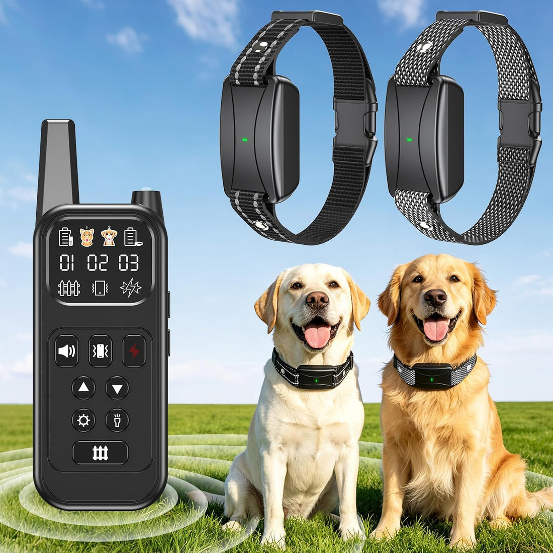 Wireless Dog Fence, Electric Fence for Dogs,Training Collar
