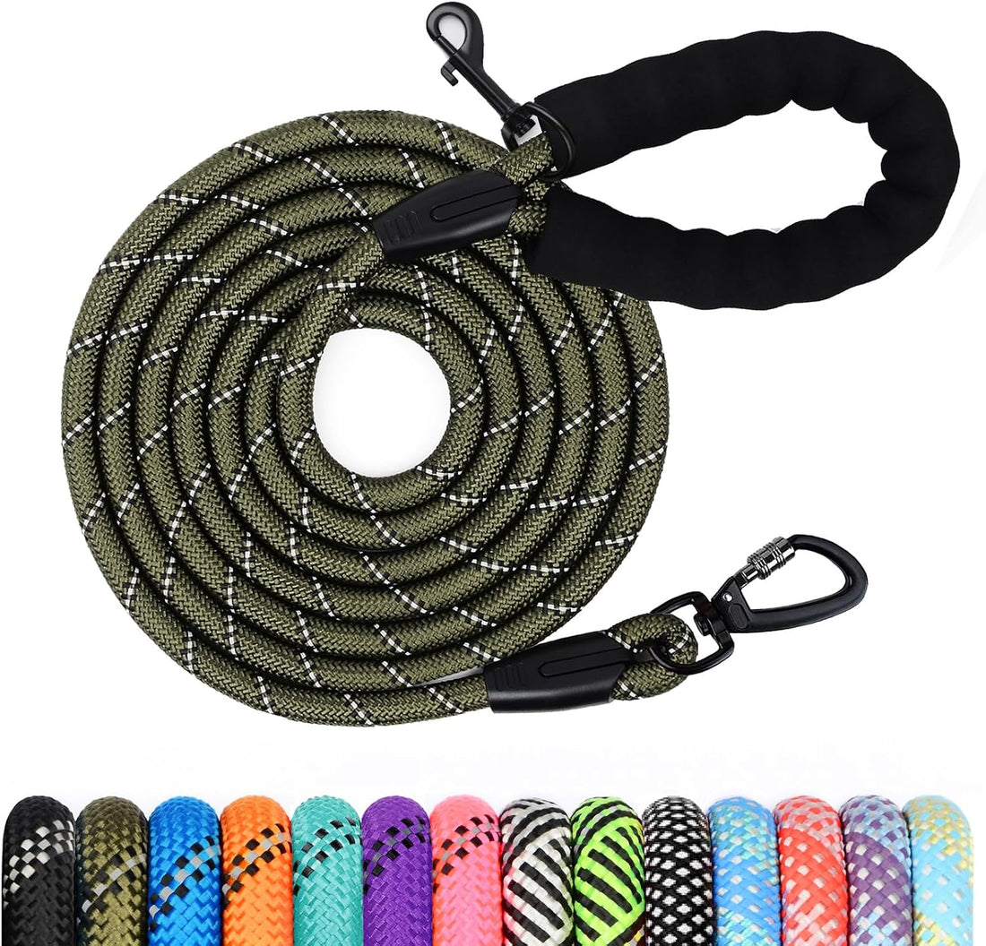 Long Leash for Dog Training 6FT/ 10FT/ 15FT/ 30FT/ 50FT/ 100FT