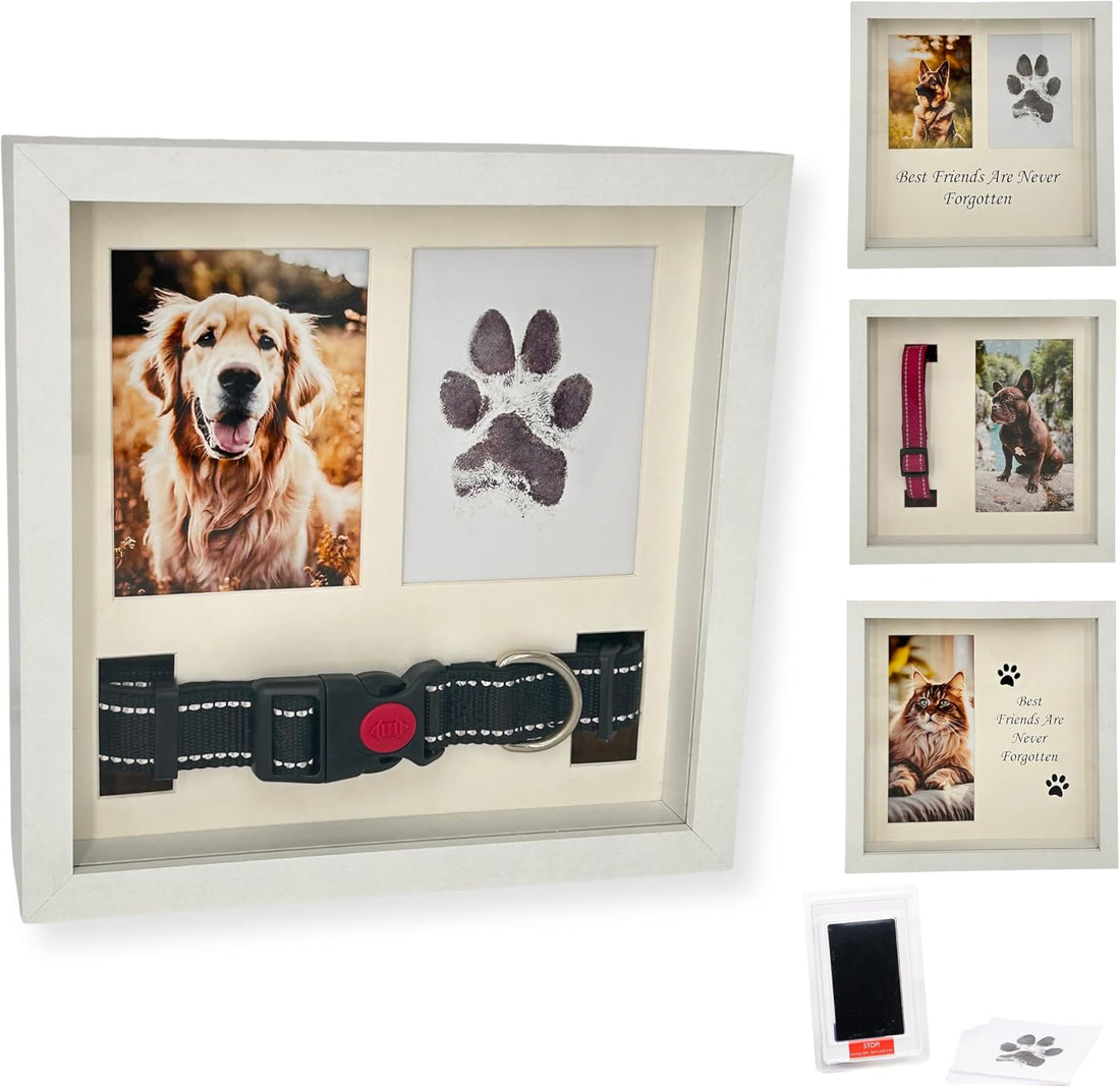 OtterPets Paw Print Kit for Dogs 9x9, 4 customizable displays