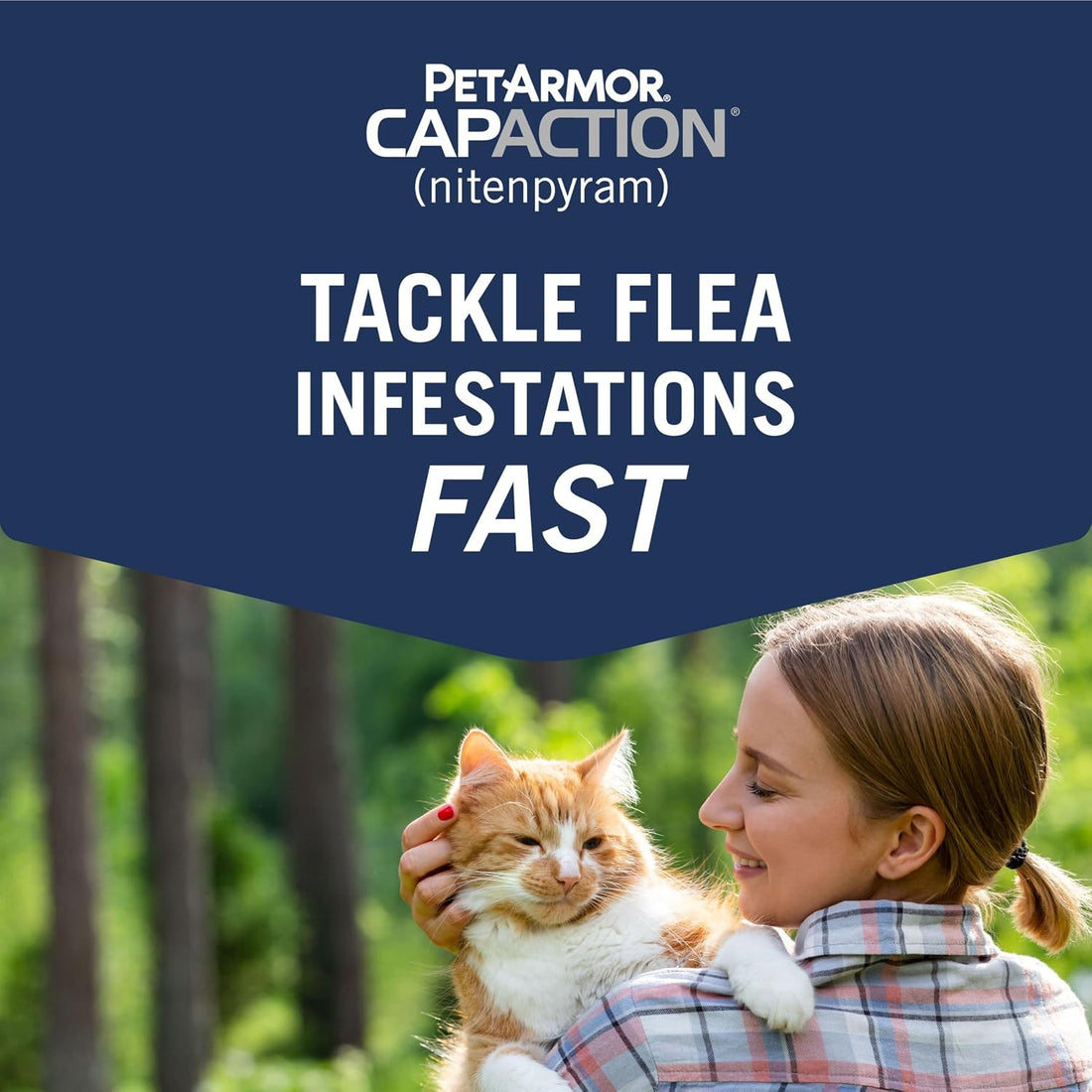 PetArmor CAPACTION Oral Flea Treatment for Cats