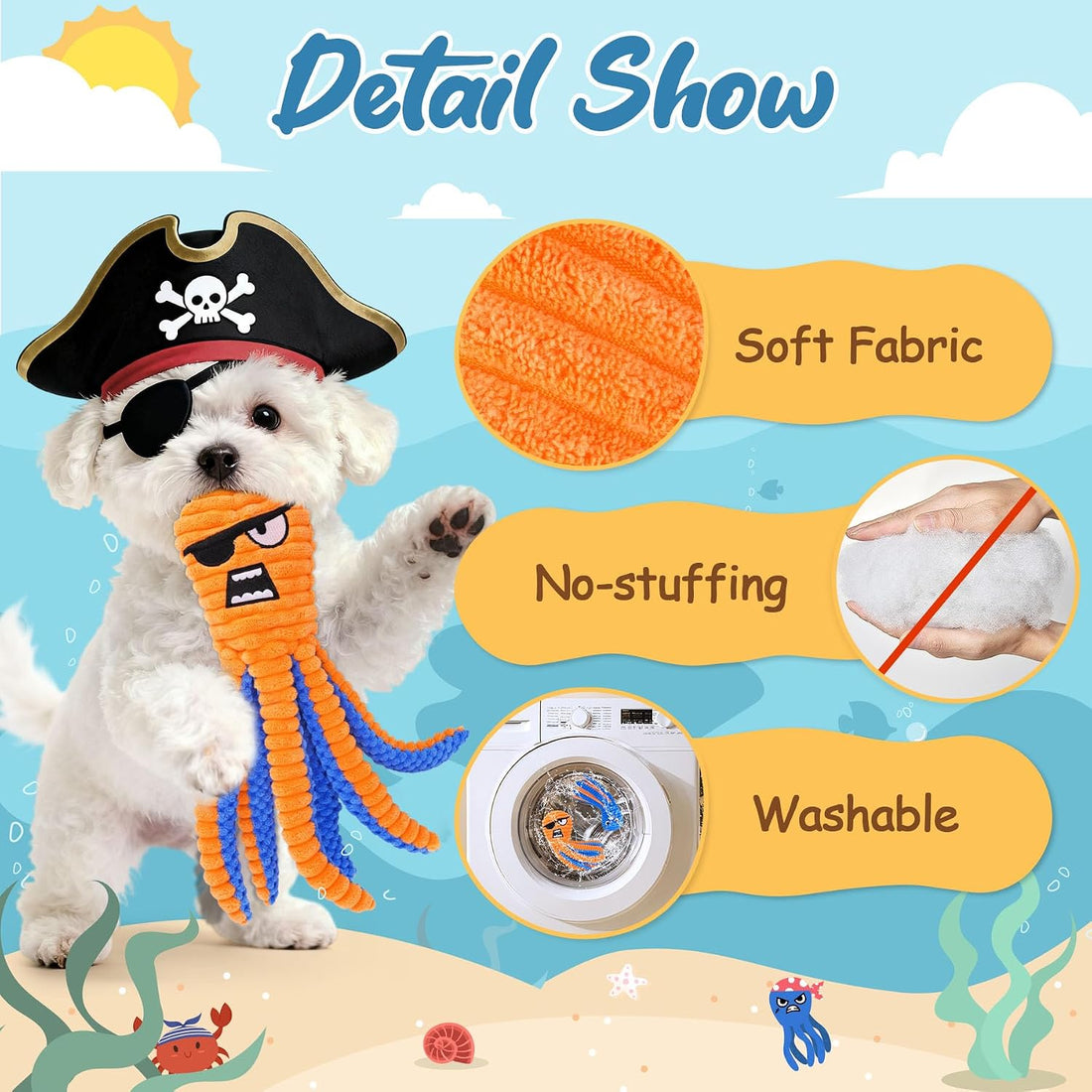Zeaxuie Interactive Dog Toys
