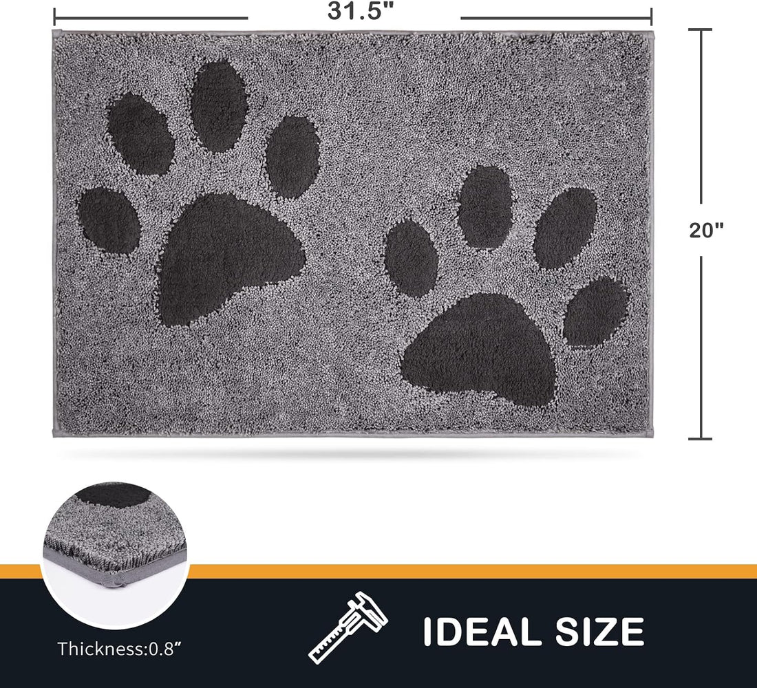 PURRUGS Dirt Trapping Door Mat Indoor Entrance