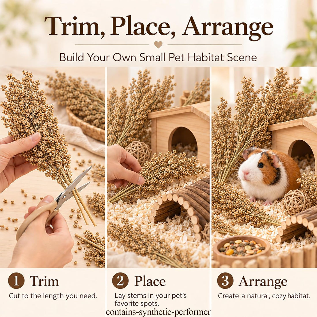 Sukh 5 Pcs Hamster Sprays Natural