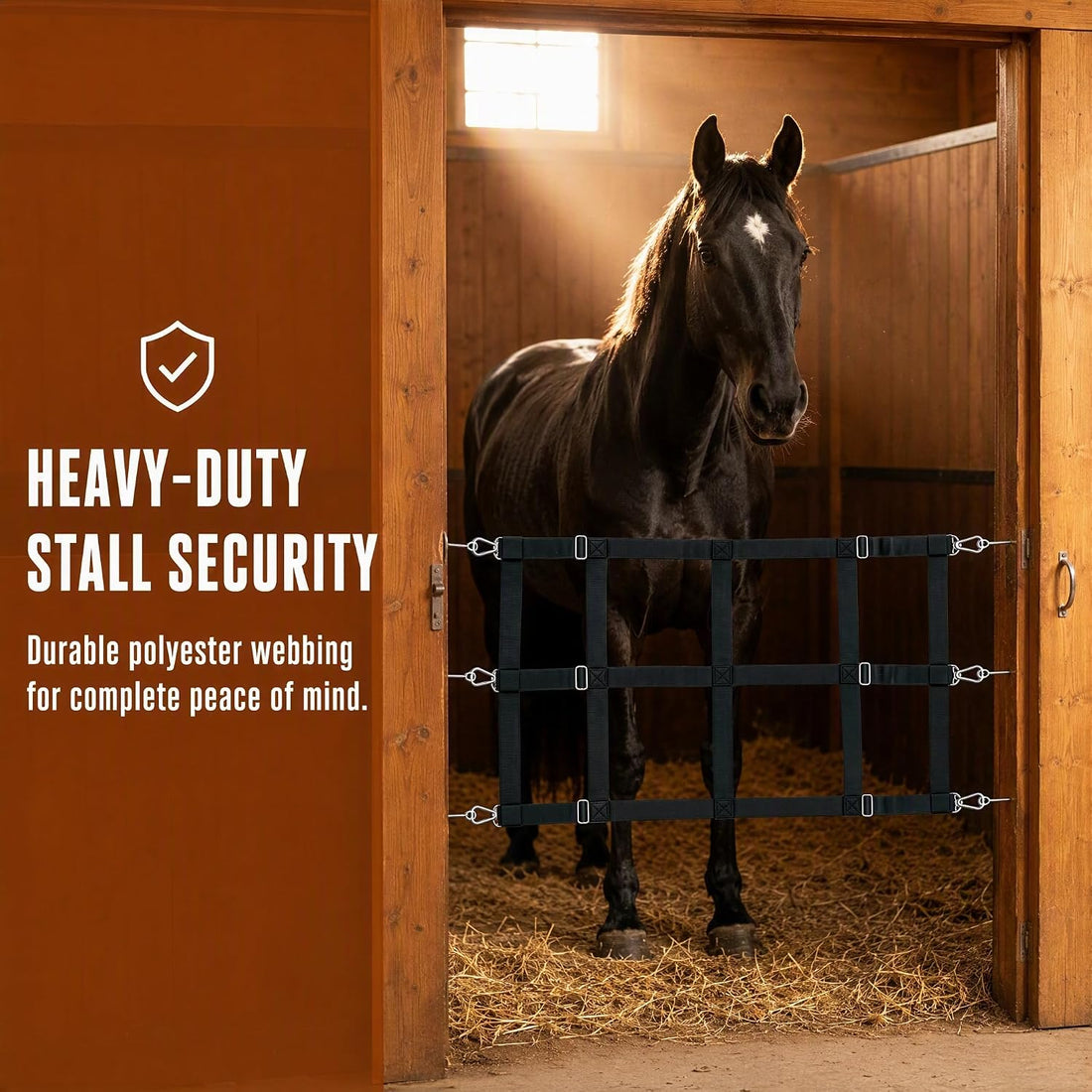 2‑Pack Horse Stall Safety Guard Panels