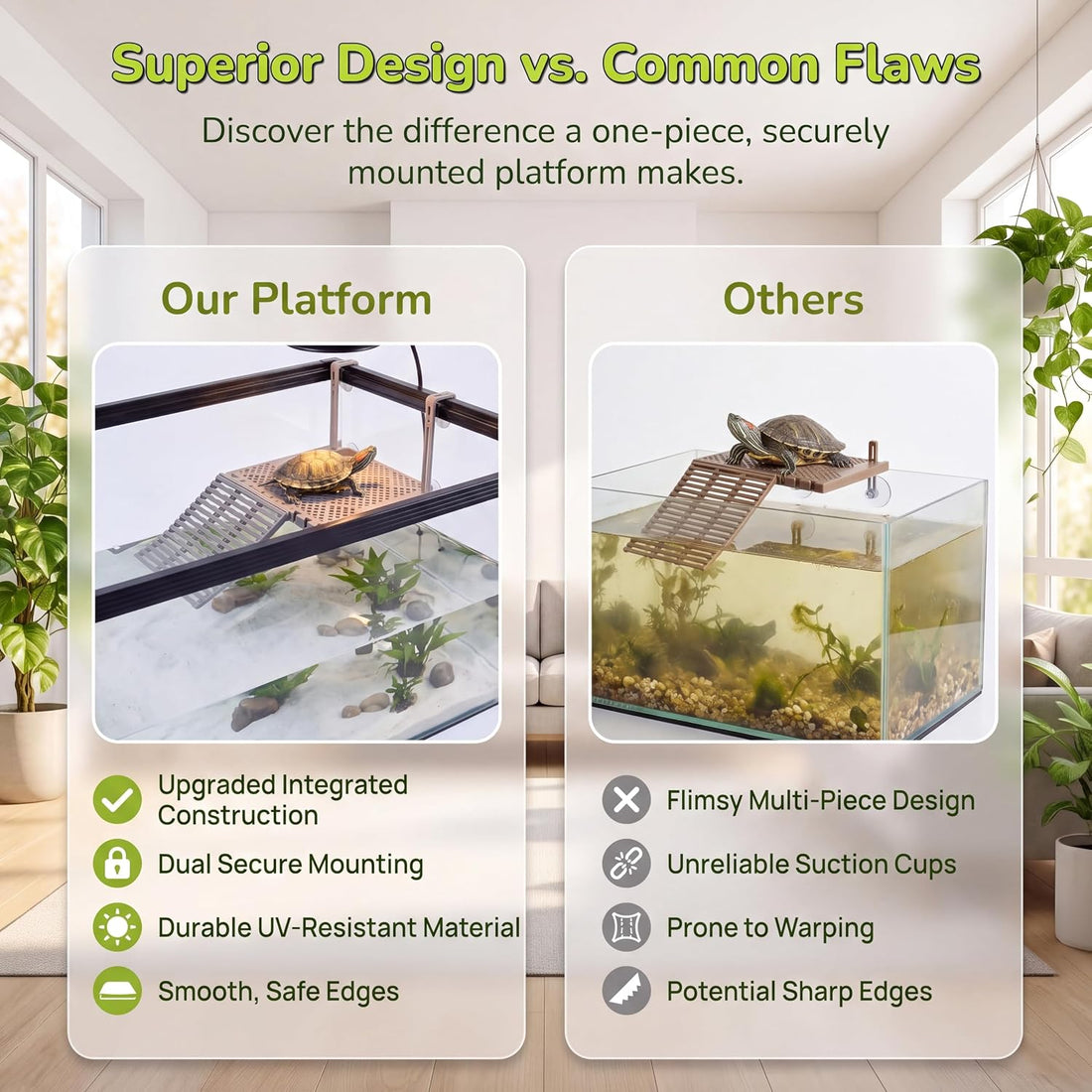 Large Floating Turtle Basking Platform,turtle dock&tank accessories