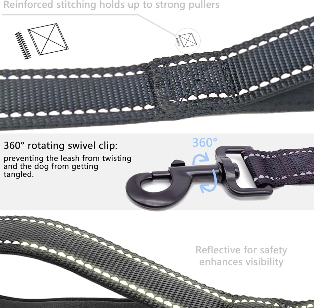 Short Dog Leash for Training,Heavy Duty Traffic Leashes for Safety