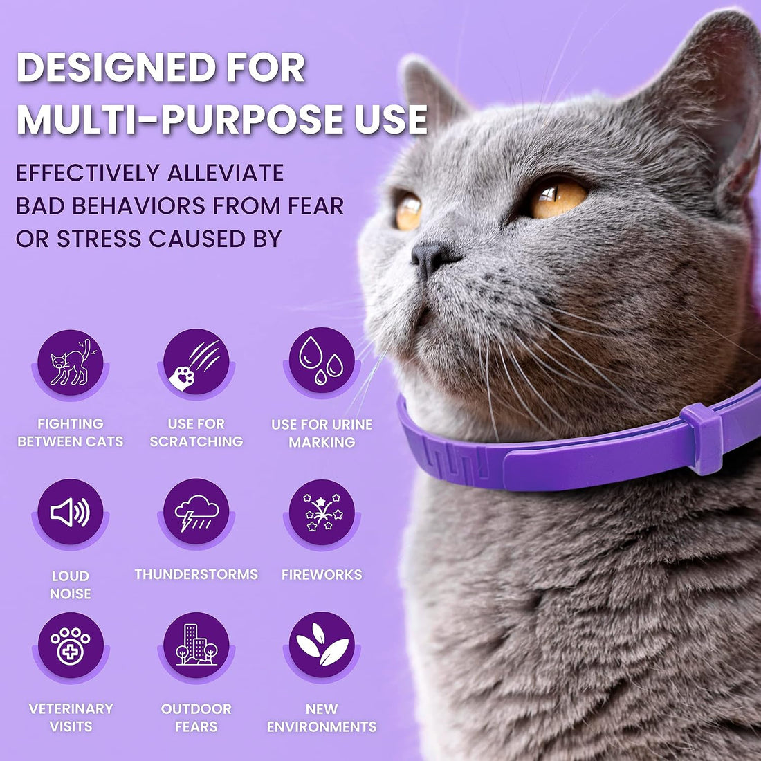 Pheromone Calming Collar for Cats