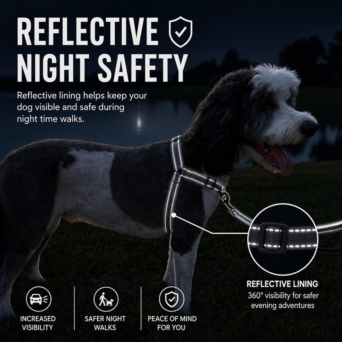 ShawnCo Dream Walk Pro No-Pull Dog Harness