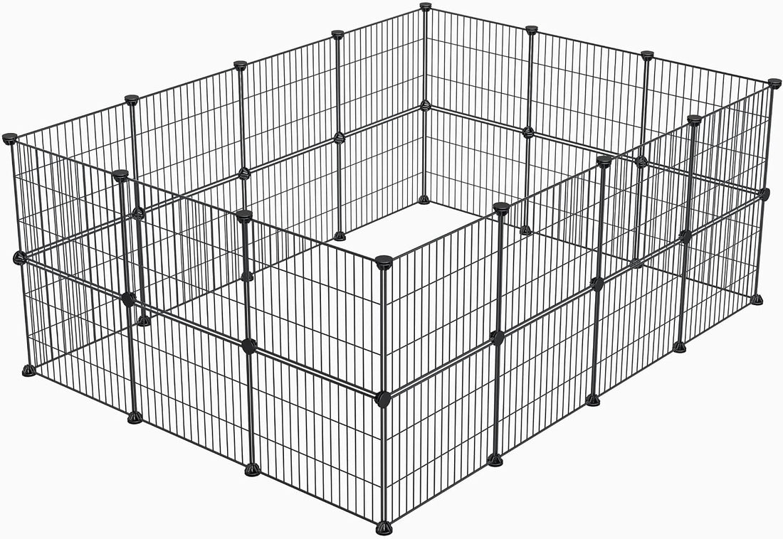 LURIVA DIY Small Animal Playpen, Pet Playpen, Guinea Pig Cages